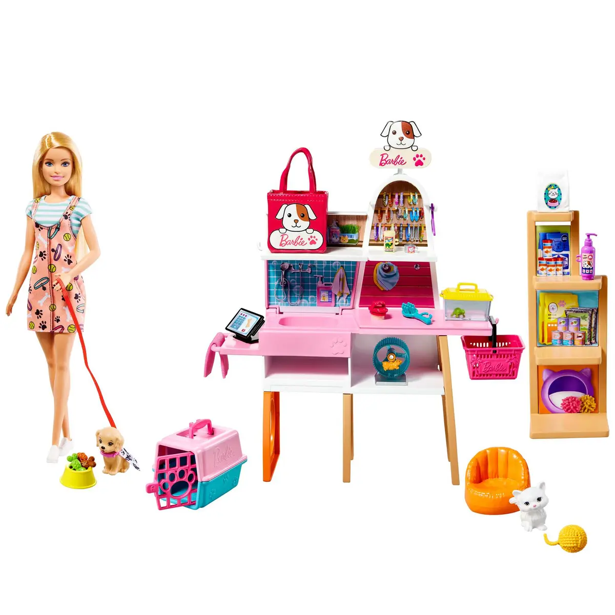 MATTEL Leļļu un mājdzīvnieku boutique rotaļu