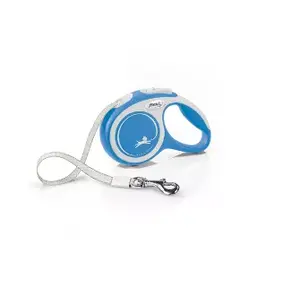 Retractable lead Flexi New Comfort XS Tape 3 m Blue, universal 3 m length, 120 g