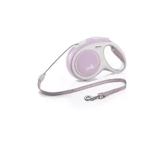 Retractable dog and cat lead Flexi 3 m Pink Nylon, model 4000498043400