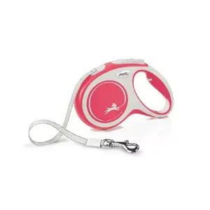 Retractable lead Flexi New Comfort M Tape 5 m Red