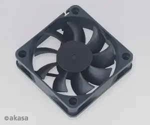 Datora korpusa ventilators Akasa AK-6015MS 6 cm Melns 4300 RPM 12 V