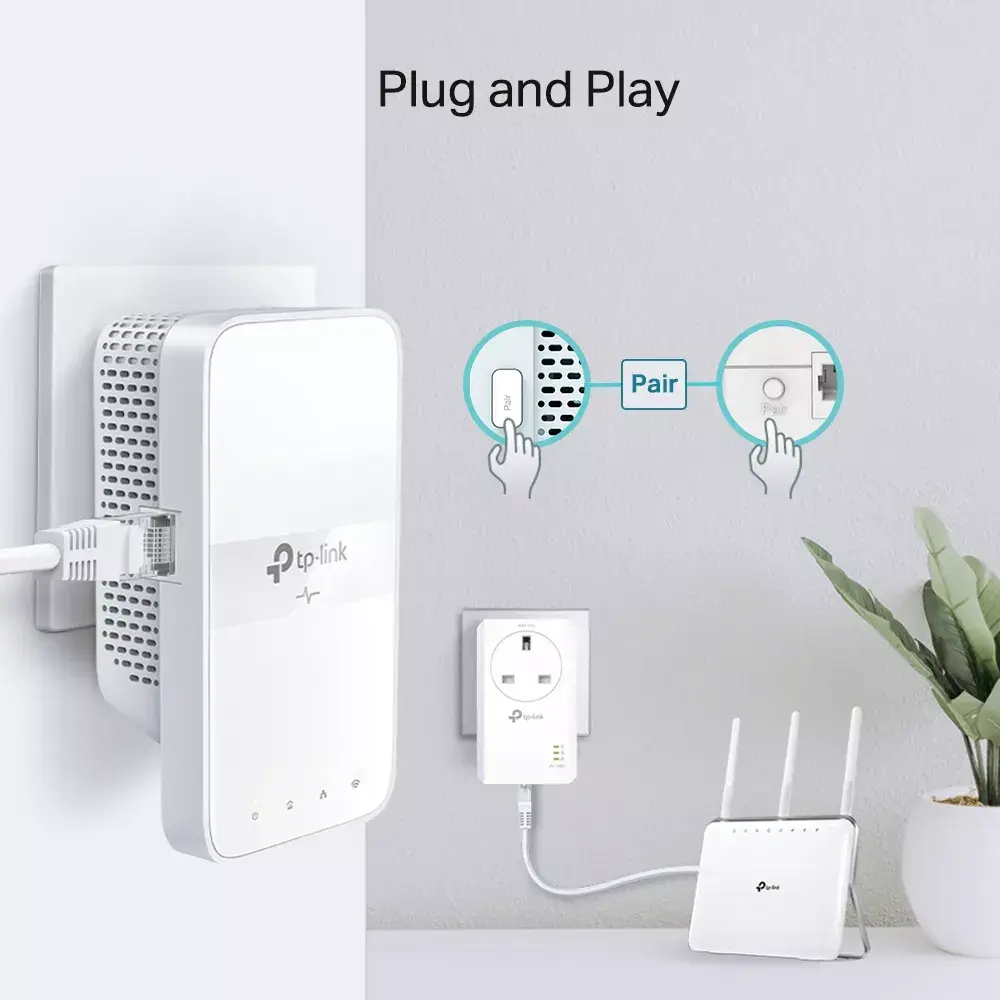 Powerline Kit TP-Link AV1000 Photo 5