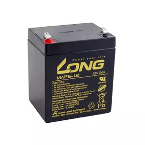 Sealed Lead Acid Battery AVACOM WP5-12 12V 5Ah with F1 Faston Terminals