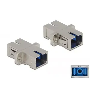 Optical Fiber Coupler SC Simplex female to SC Simplex female DeLOCK 86872