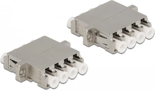 Optiskās šķiedras savienotājs DeLOCK LC Quad