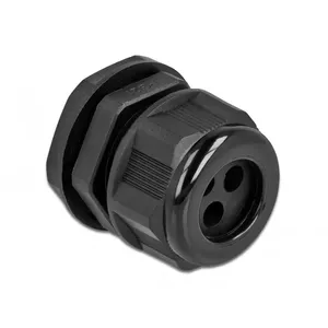 Cable Gland DeLOCK 60377 Black Plastic 2 pc(s)