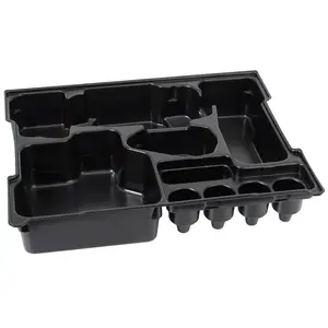 Storage box divider set Bosch 1 600 A00 2UJ, polystyrene, black, 406×331×77 mm
