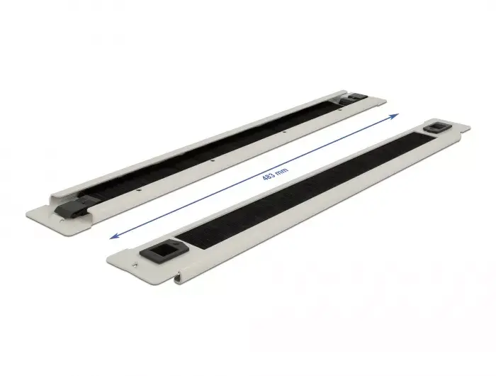 Панель управления кабелями DeLOCK 19" Cable Management Brush Strip Photo 2