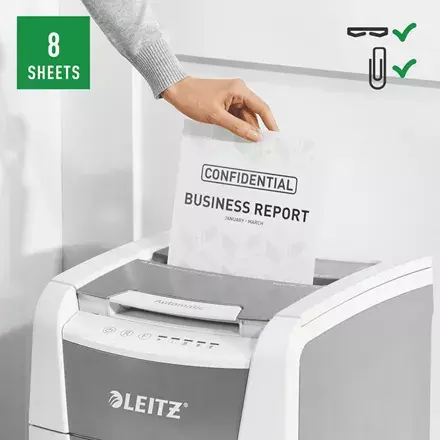 Paper shredder LEITZ IQ Autofeed Small Office 100 Photo 8