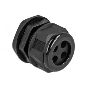 Cable Gland DeLOCK 60383 Black Plastic 2 pc(s)