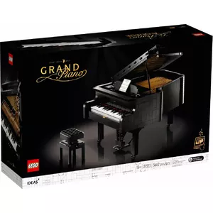 LEGO Ideas 21323 Grand Piano set with moving keys and realistic design