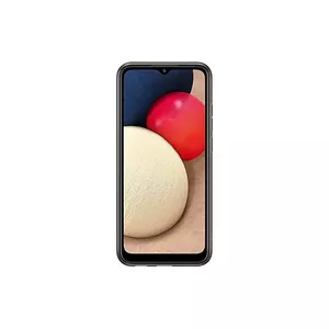 Чехол-крышка для Samsung Galaxy A02s EF-QA026TBEGEU, для экрана 6,5" (16,5 см), чёрный, TPU