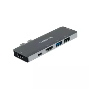 Canyon DS-5 USB 2.0 Type-C Grey SD Card Reader 60 Hz
