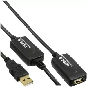 Удлинительный USB-кабель InLine 5771000120 — 20 м Photo 1