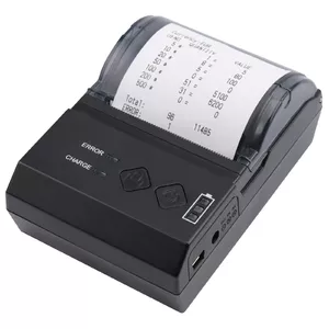 Etiķešu printeris Olympia NCP 58 Black — bezvadu, ar akumulatoru, 200 x 200 DPI, 7.4 V LiPo, 114 × 80 × 50 mm