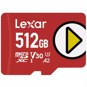 Lexar PLAY microSDXC UHS-I Card 512 GB Klases 10