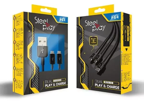 Кабель для зарядки Steelplay JVAPS400040 Photo 3