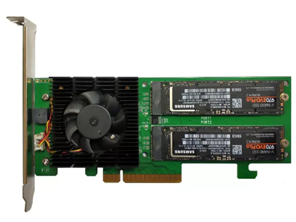 HighPoint SSD7202 RAID kontrolieris Photo 2