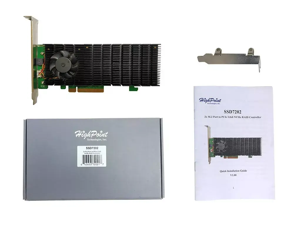 HighPoint SSD7202 RAID kontrolieris Photo 4