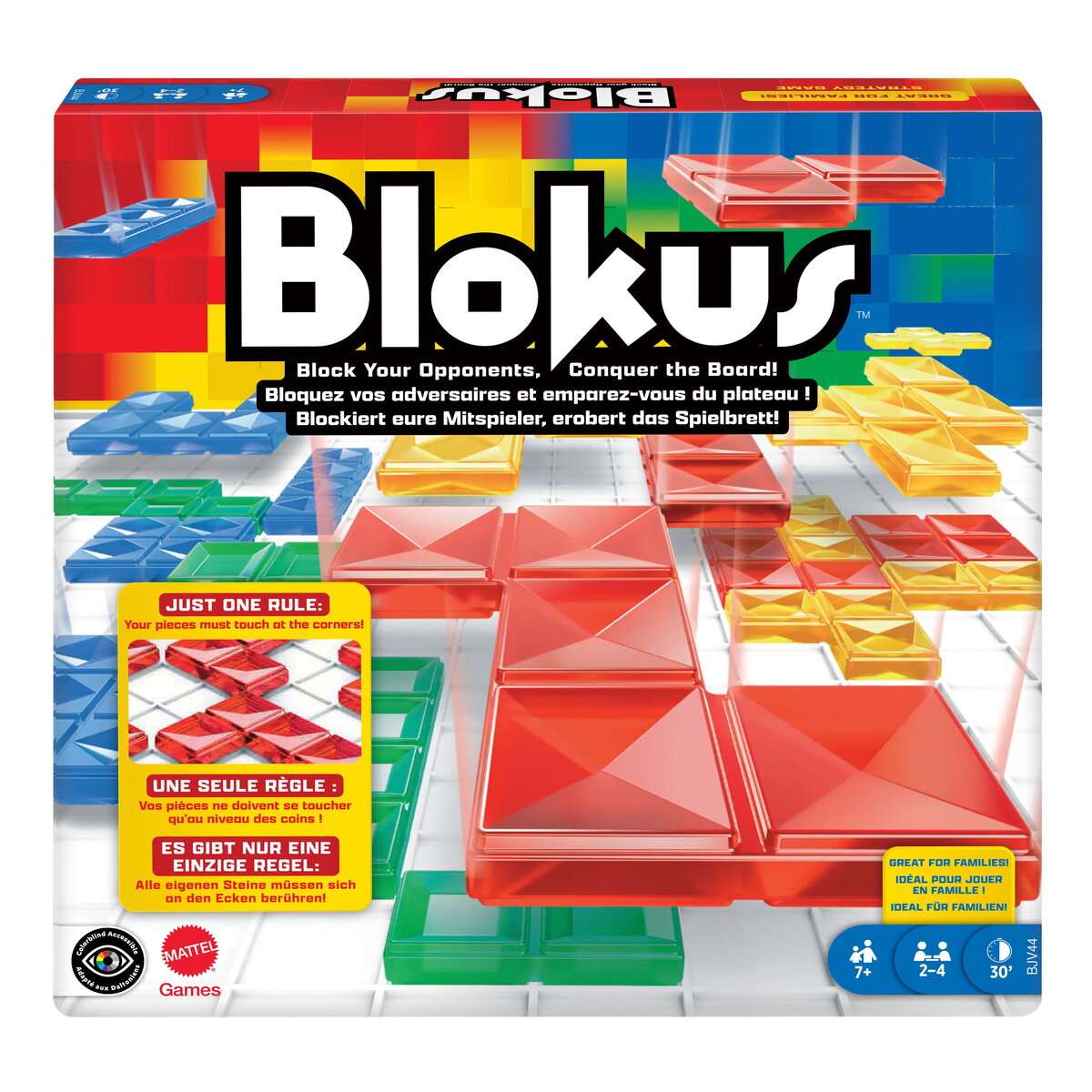 Mattel Blokus BJV44 stratēģijas ģimenes galda