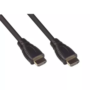 Alcasa 4520-020 HDMI kabelis 2 m HDMI Type A (Standard) Melns