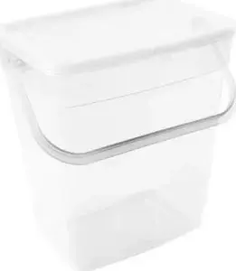 Storage box plast team Waschmittelbox 10 L, transparent, PPR, 280×220×300 mm