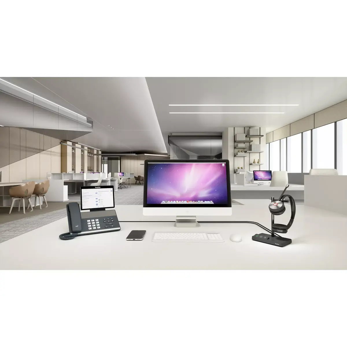 Personīgā audio konferences sistēma Yealink WH62 DECT Wireless Headset DUAL TEAMS Photo 19