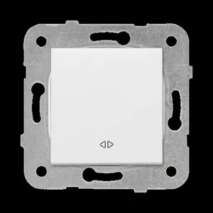 Electrical switch Viko by Panasonic Meridian Karre 9096 3631 — single rocker, flush-mounted