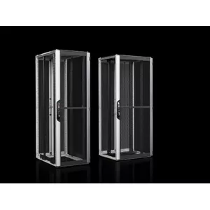 Шкаф-стойка Rittal 5311.116 42U напольный, с ключевым замком, черный, 101 кг
