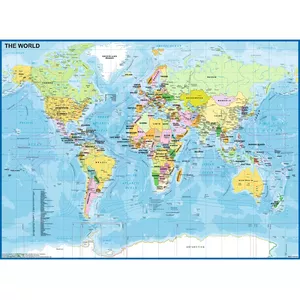 Пазл Ravensburger Map of the World — 200 элементов, 8–99 лет, размер 231 × 37 мм