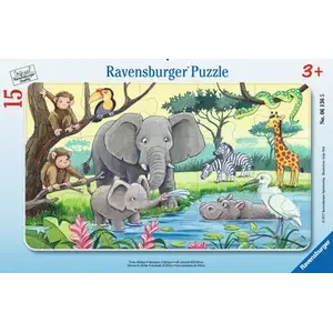 Пазл Ravensburger 15 шт. Тематика: флора и фауна, ширина 250 мм, 3+ лет