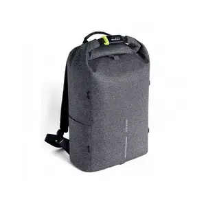 Ikdienas mugursoma XDDESIGN Urban Grey Fabric — 27 L, ūdensnecaurlaidīga, nodalījums 15,6" datoram, TSA slēdzene