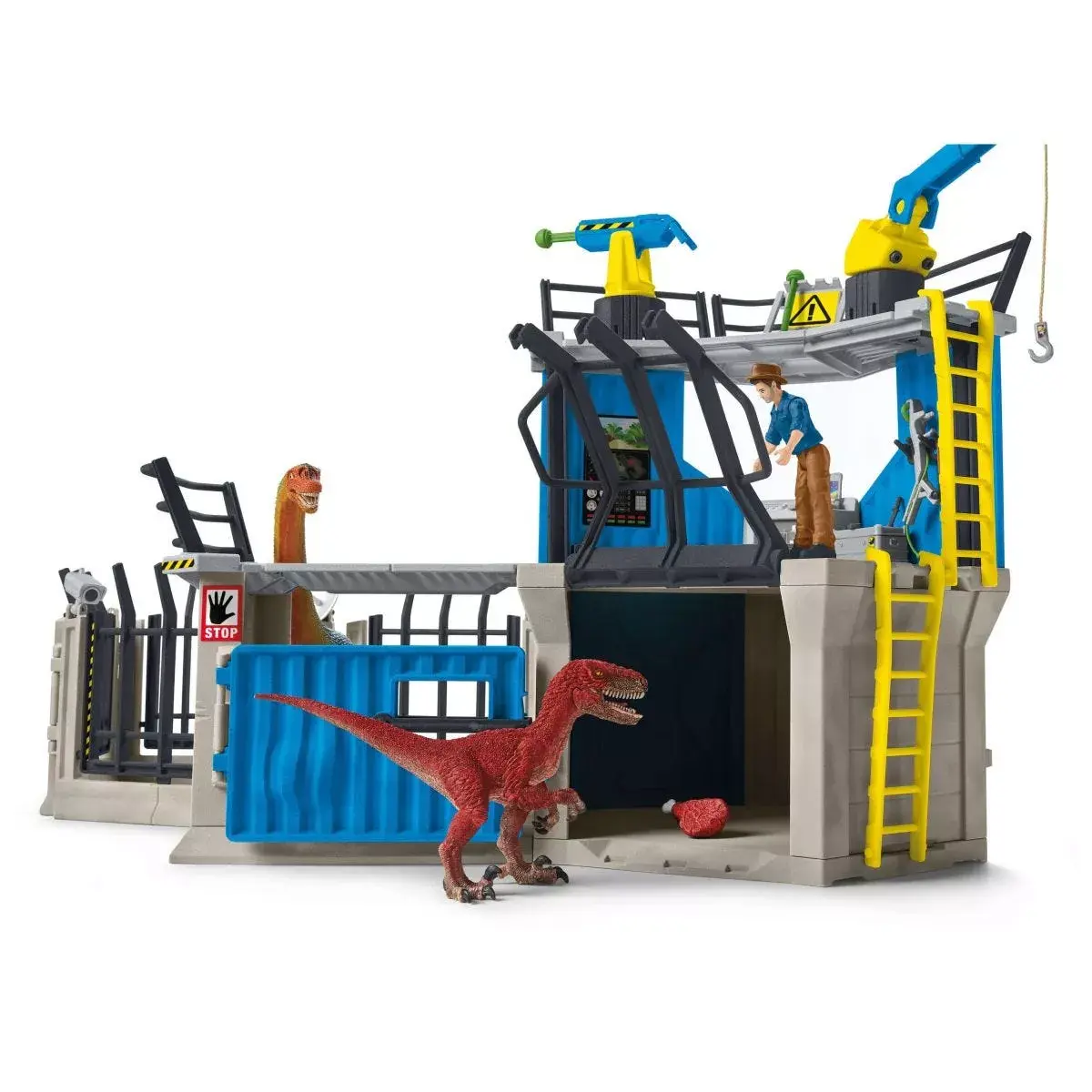 Dinosaur Playset Schleich Large Dino Research Station Photo 2