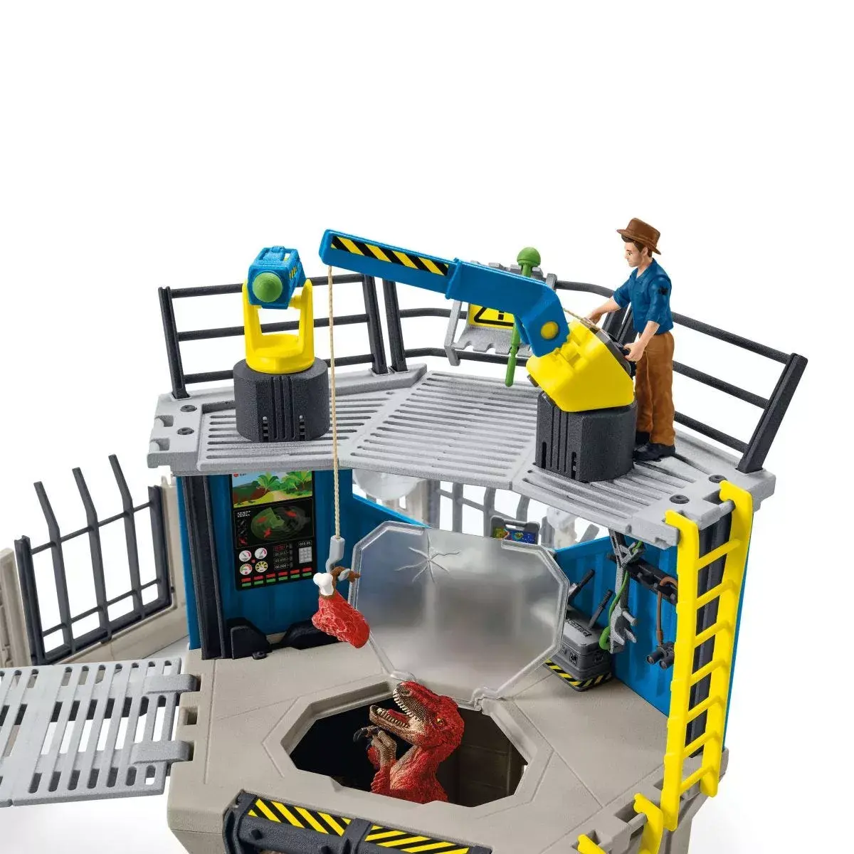Dinosaur Playset Schleich Large Dino Research Station Photo 3