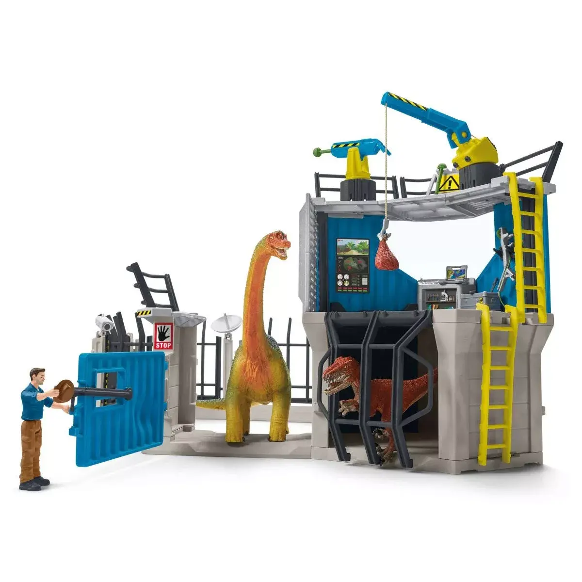 Dinosaur Playset Schleich Large Dino Research Station Photo 4