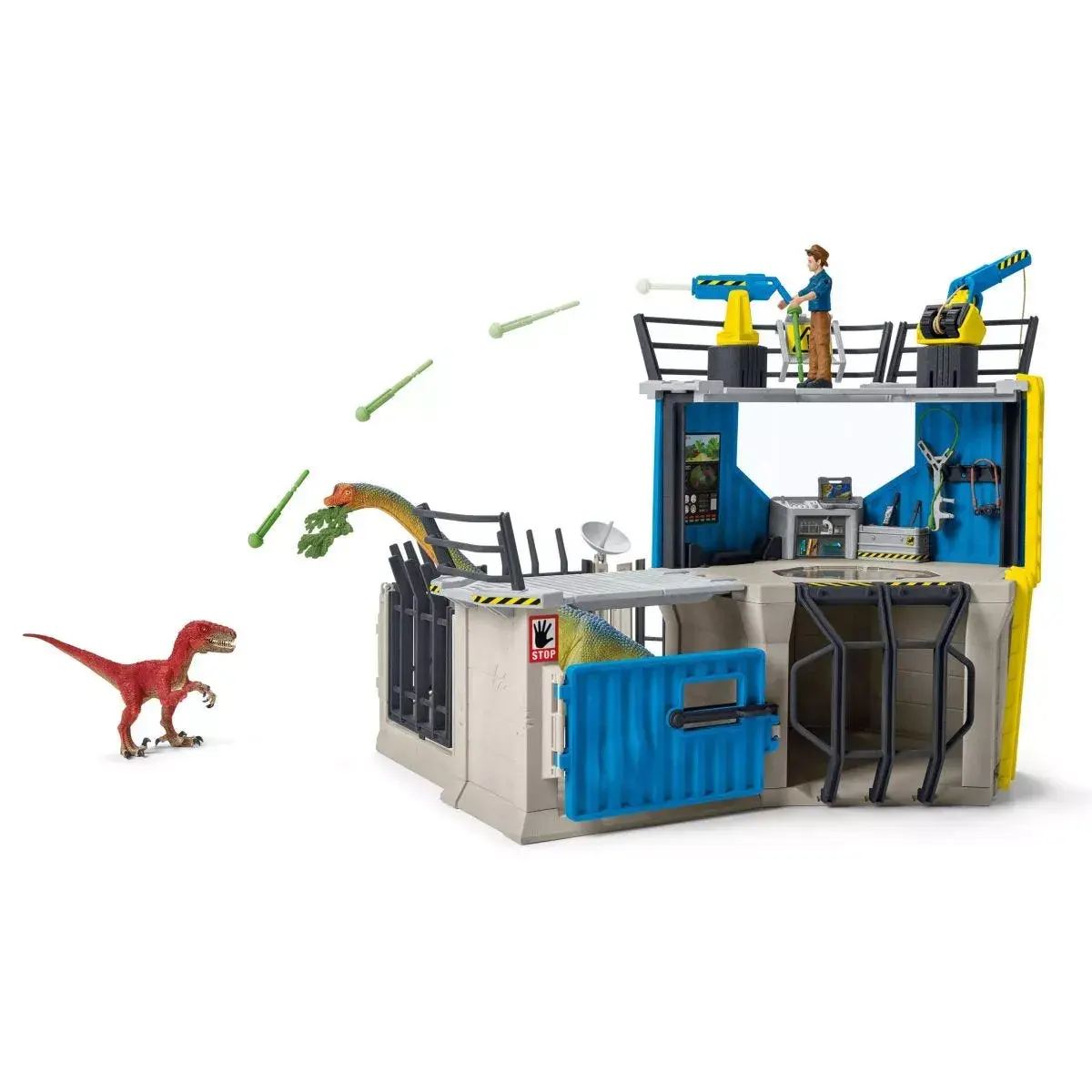 Dinosaur Playset Schleich Large Dino Research Station Photo 5