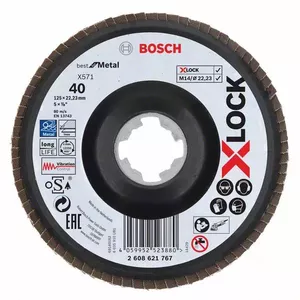 Диск для шлифования Bosch X571 Best for Metal
