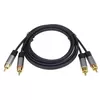 PREMIUMCORD экранированный кабель 2xRCA–2xRCA 1,5 м Photo 6