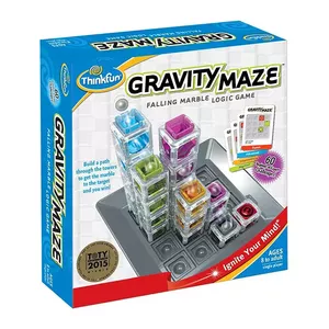 Логическая игра-конструктор Ravensburger ThinkFun Gravity Maze – мраморная трасса, 8–99 лет, разноцветная
