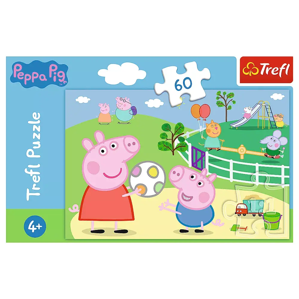 TREFL Peppa Pig Fun With Friends — puzle 60 detaļas Photo 3