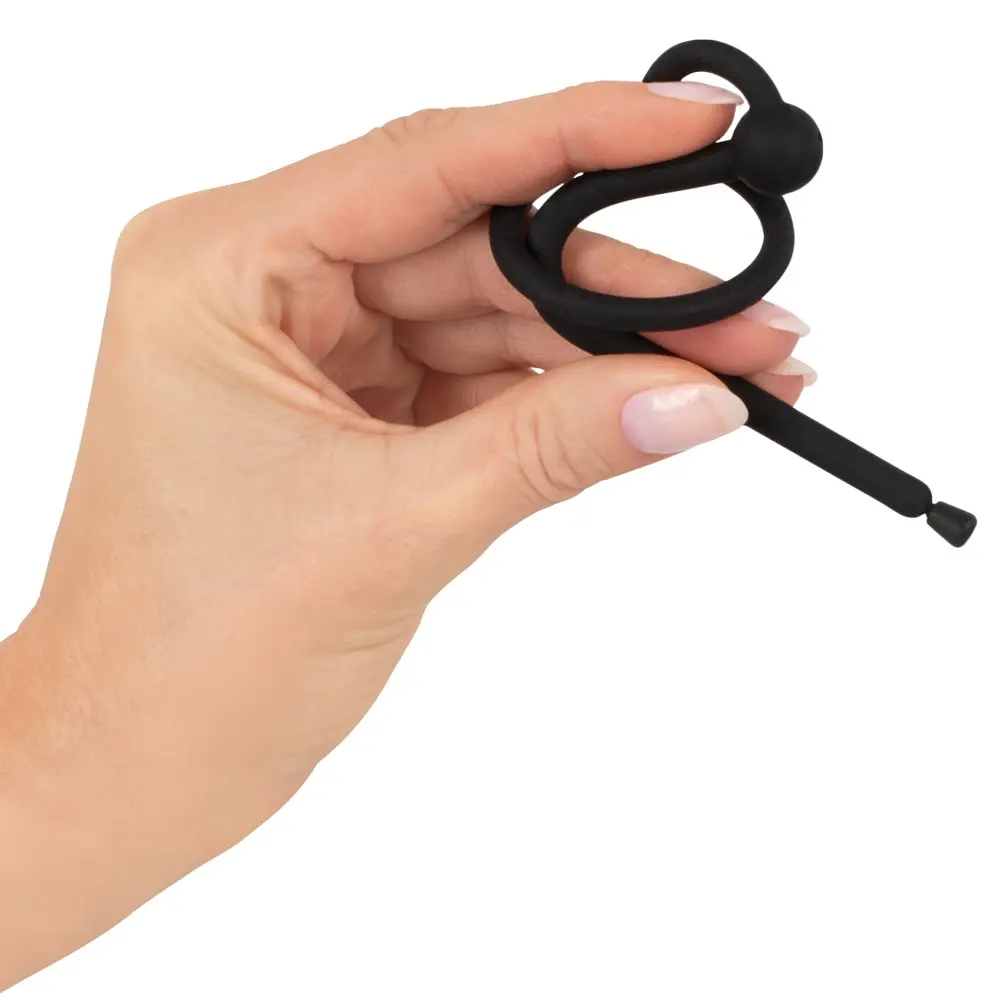 Уретральная игрушка Penisplug 05375350000 — силикон/сталь 12,7 см Photo 3