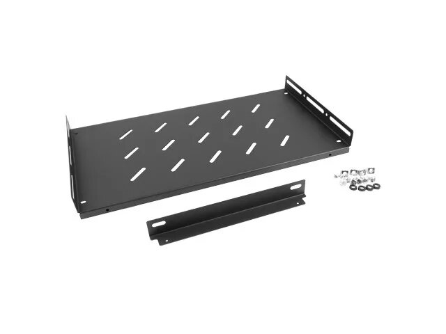 Rack plaukts Lanberg AK-1014-B Melns Metāls