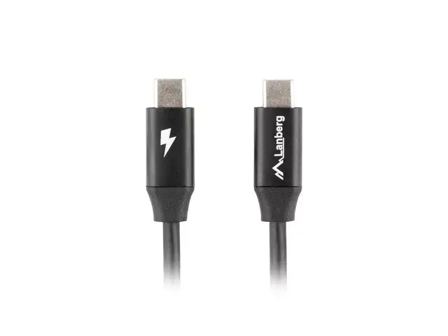 USB кабель Lanberg CA-CMCM-40CU-0005-BK Photo 2