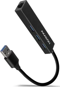 Мультипортовый хаб Axagon HMA-GL3A USB 3.0 Type A Gbit-LAN 3x USB-A microSD