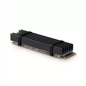 Axagon CLR-M2L10 computer cooling system Solid-state drive Heatsink/Radiatior Black