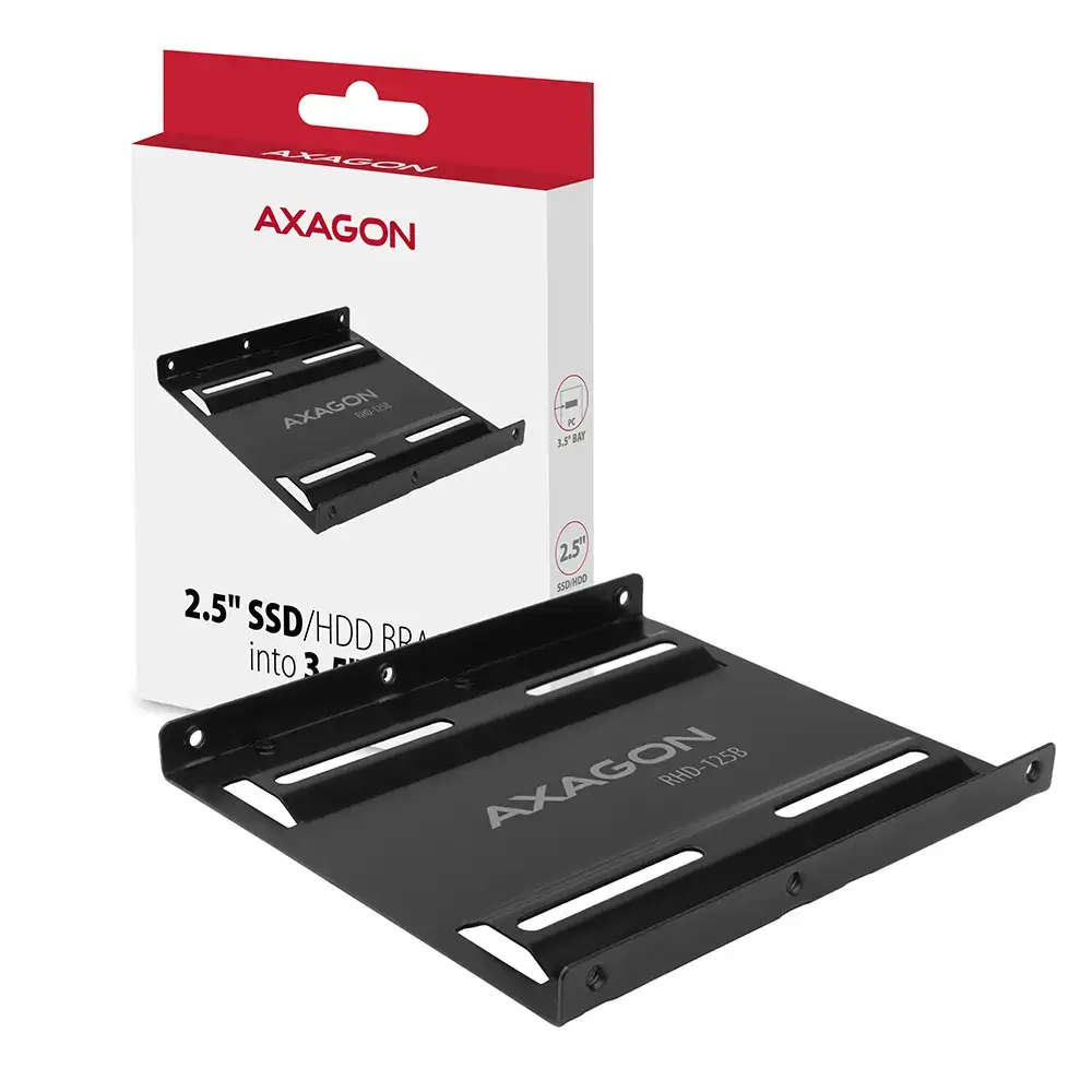 Axagon RHD-125B 2.5" uz 3.5" adapteris Photo 9