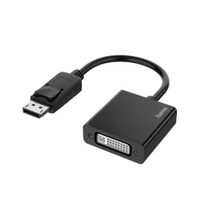 Hama 00200336 video kabeļu aksesuārs DisplayPort DVI-I Melns