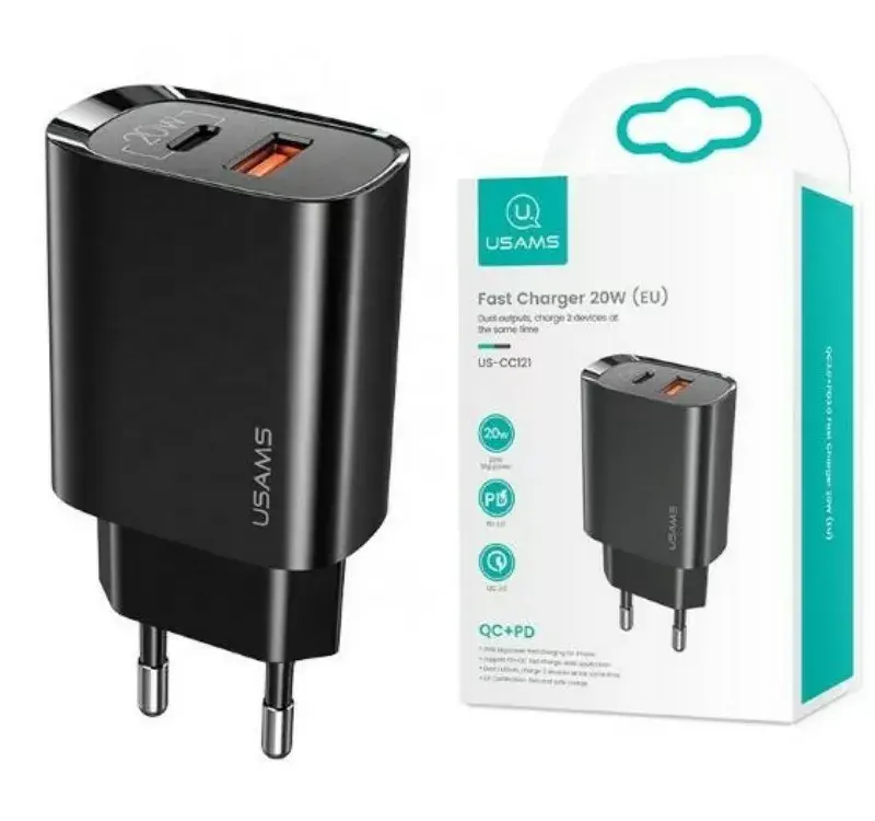 Lādētājs usams T35 20W PD3 USB-C Photo 2
