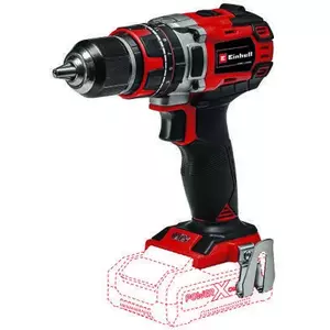 Einhell TE-CD 18/50 Li-i BL Solo 1,22 kg Melns, Pelēks, Sarkans