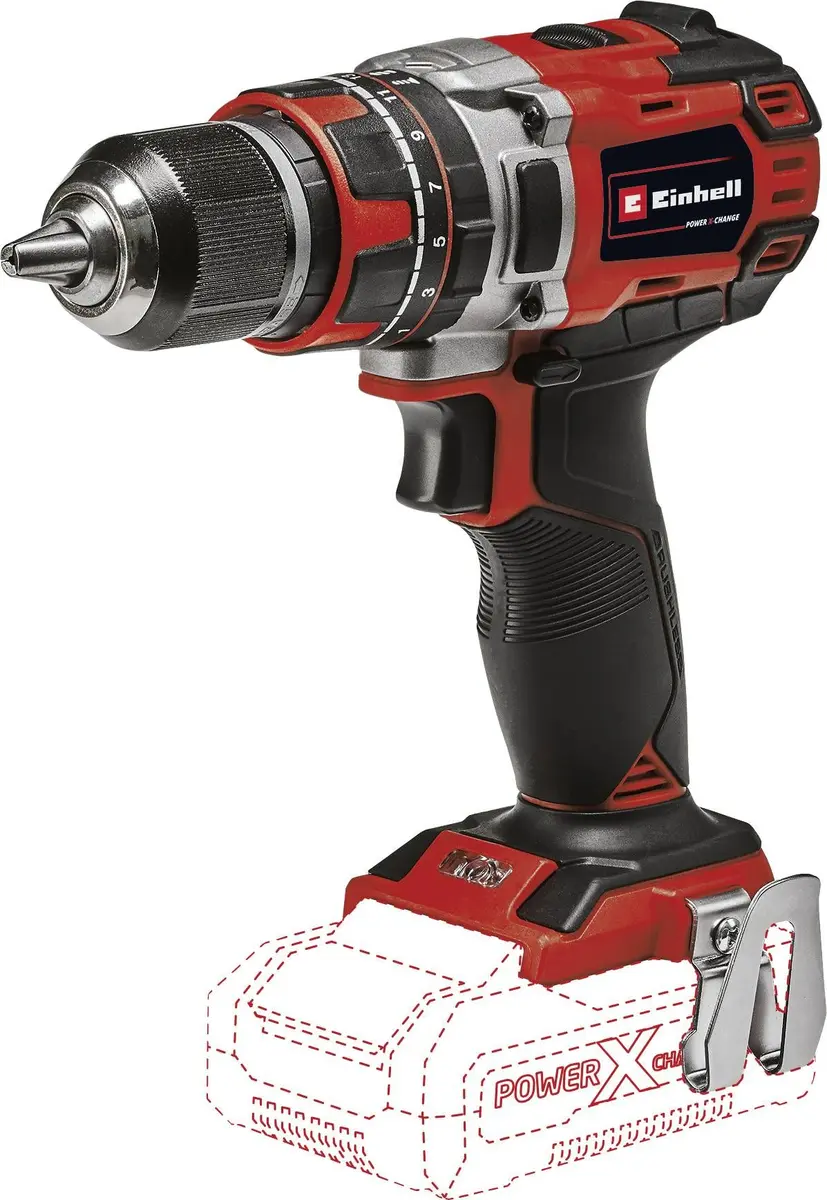 Pistol Grip Drill Einhell TE-CD 18/50 Li-i BL Solo 4513942 Photo 2